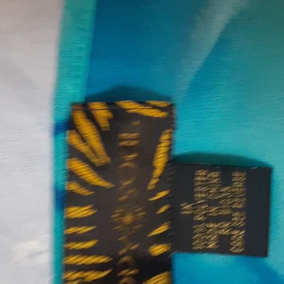 BODY SOUL BLUE FLORAL NIGHTGOWN,  1X - Picture 3 of 6